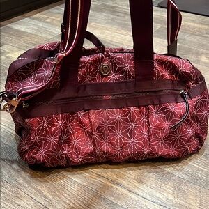 Lululemon Gym To Win Duffel* Polyester Exploded Sachico Star